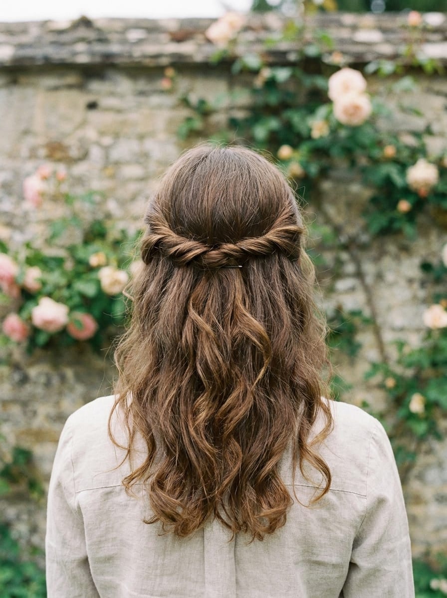 Half-up Twist - Half-up Frisur